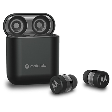 Motorola Sound Draadloze Oordopjes Moto Buds 120 Bluetooth Waterbestendig Touch-control Zwart