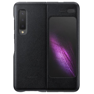 Samsung Galaxy Fold Leder Cover Ef Vf900Lbegww Zwart huismerk kopen in de aanbieding