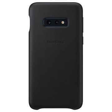 Samsung Galaxy S10E Leder Cover Ef Vg970Lbegww Zwart huismerk kopen in de aanbieding