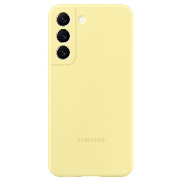 Samsung Galaxy S22 Siliconen Back Cover Geel
