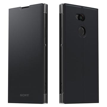 Sony Xperia XA2 Ultra Style Cover Stand SCSH20 (Geopende verpakking Bevredigend) Zwart
