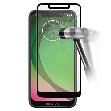 Panzer Premium Full Fit Motorola Moto G7 Play Screenprotector Zwart huismerk kopen in de aanbieding