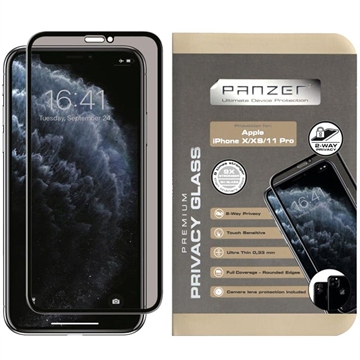 iPhone 11 Pro-XS Panzer Premium Full-Fit Privacy Screen Protector
