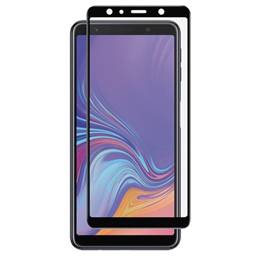 Panzer Premium Full Fit Samsung Galaxy A7 2018 Screenprotector Zwart huismerk kopen in de aanbieding