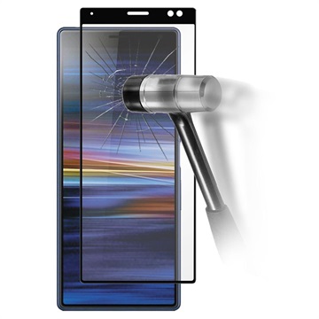 Panzer Premium Full Fit Sony Xperia 10 Plus Glazen Screenprotector Zwart huismerk kopen in de aanbieding
