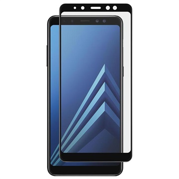 Samsung Galaxy A8 (2018) Panzer Premium Screenprotector Zwart