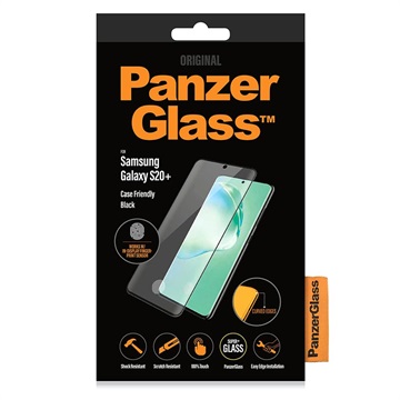 PanzerGlass Case Friendly Samsung Galaxy S20 Plus Screenprotector Glas Zwart