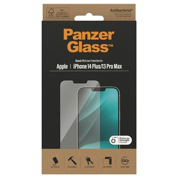 PanzerGlass Classic Fit iPhone 13 Pro Max-14 Plus Screenprotector