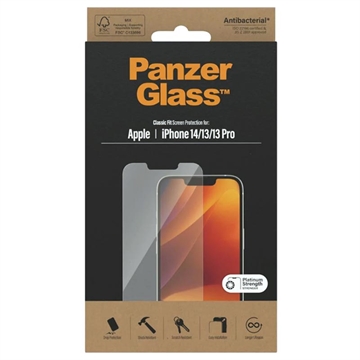 PanzerGlass Classic Fit iPhone 13-13 Pro-14 Screenprotector