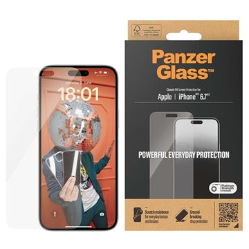 Panzerglass screenprotector Apple iPhone 2023 6.7 inch CF Clear
