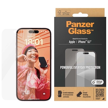 Panzerglass screenprotector Apple iPhone 2023 6.1 inch CF- Clear