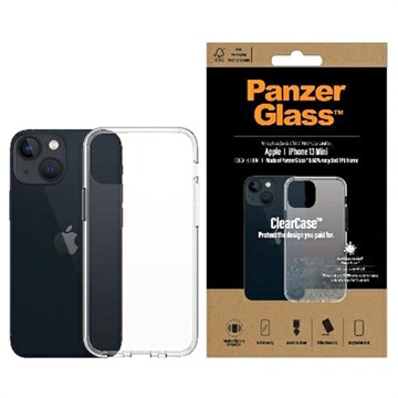PanzerGlass ClearCase iPhone 13 Mini AntibacteriÃ«le Cover Doorzichtig
