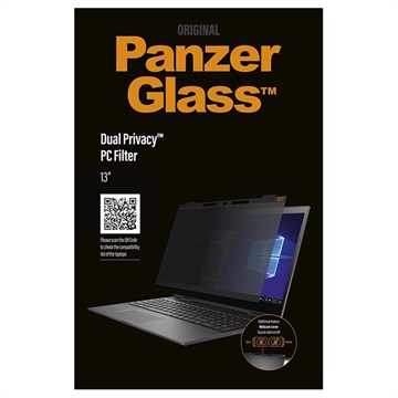 PanzerGlass Dual Privacy Glazen Screenprotector voor Laptop - 13