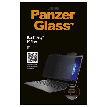 PanzerGlass Dual Privacy Glazen Screenprotector voor Laptop - 14