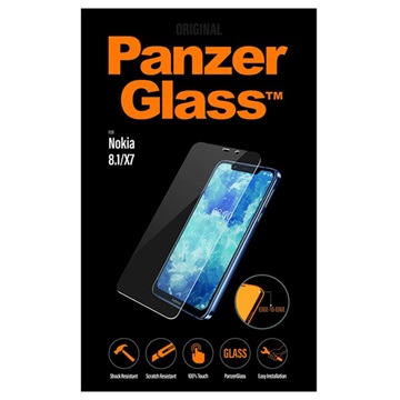 PanzerGlass Edge-to-Edge Nokia 8.1 Screenprotector - Doorzichtig