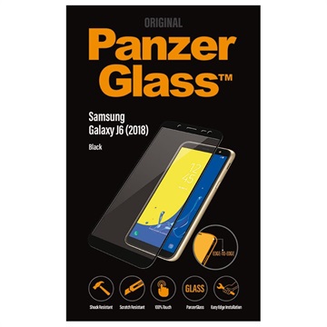 Panzerglass Edge To Samsung Galaxy J6 Screenprotector Zwart huismerk kopen in de aanbieding