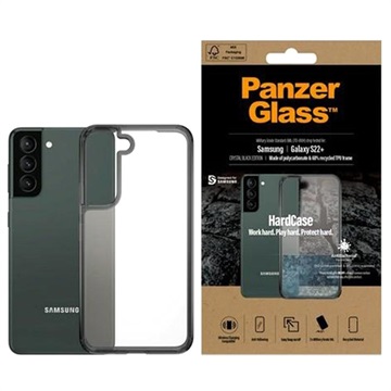 PanzerGlass HardCase Samsung Galaxy S22 Plus Hoesje Transparant Zwart