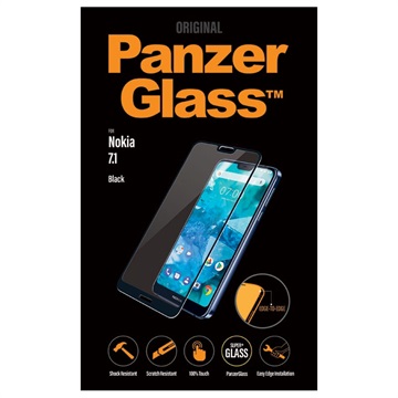 Panzerglass Nokia 71 Glazen Screenprotector Zwart huismerk kopen in de aanbieding