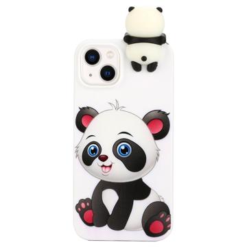 3D Figure-serie iPhone 14 TPU Hoesje Schattige Panda