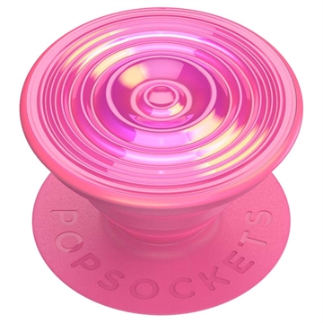 PopSockets Premium Uittrekbare Staander & Grip Ripple Opalescent Pink