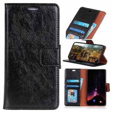 Premium Huawei Y7 2019 Wallet Case Met Standaard Zwart huismerk kopen in de aanbieding