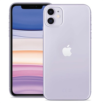 Puro 0.3 Nude iPhone 11 TPU Case Doorzichtig