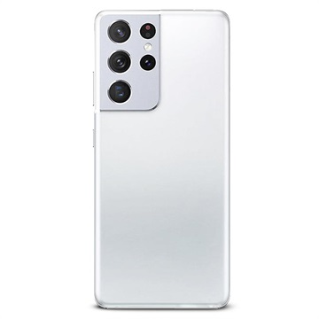 Puro 0.3 Nude Samsung Galaxy S21 Ultra TPU Hoesje Doorzichtig