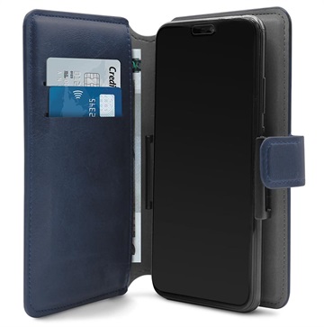 Puro 360 Rotary Universele Smartphone Wallet Case XXL Blauw
