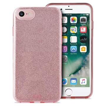 Iphone 66S78 Puro Glitter Cover Rose Gold huismerk kopen in de aanbieding