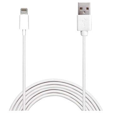 Puro MFI Gecertificeerd Lightning-USB Kabel iPhone, iPad, iPod White