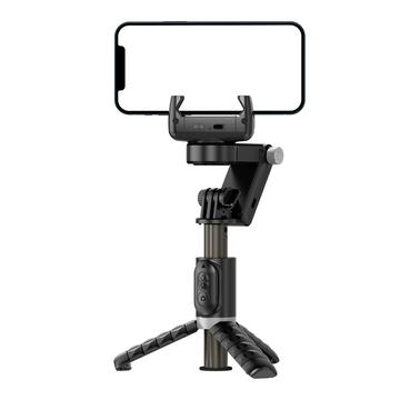 Q18 één-assige Gimbal Selfie Stick statief Panoramische Follow Shot Anti-Shake handheld Gimbal stabi