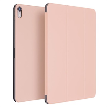Qialino Ipad Pro 129 2018 Smart Folio Case Rose Gold huismerk kopen in de aanbieding