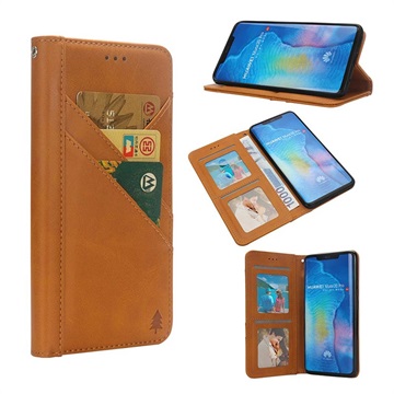 Quickdraw Multi Slot Huawei Mate 20 Pro Wallet Case Lichtbruin huismerk kopen in de aanbieding