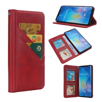 Quickdraw Multi Slot Huawei Mate 20 Pro Wallet Case Rood huismerk kopen in de aanbieding