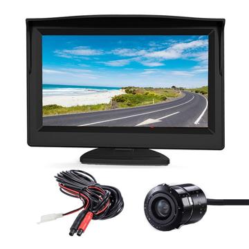 Auto Camera Achter met LCD Display RH-501 Zwart