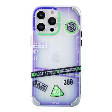 Rock InShare Travel iPhone 14 Pro Max Hybride Hoesje Paars