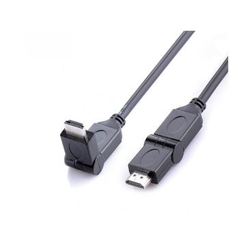 Reekin Hoge Snelheid HDMI Kabel met Ethernet Full HD, 270° 1m