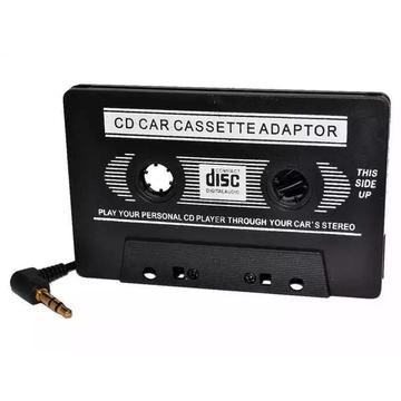 Reekin Stereo Autoradio Cassette Adapter 3.5mm Zwart