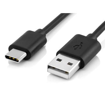 Reekin USB 2.0-USB-C Oplaadkabel voor Nintendo Switch 2m Zwart