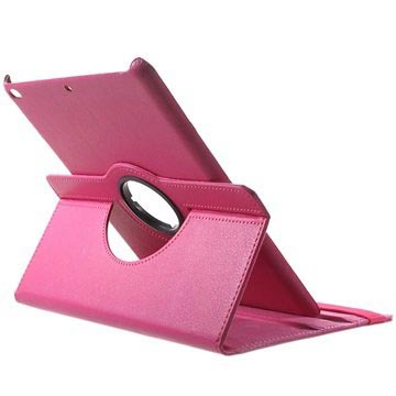 iPad 9.7 Rotary Case Hot Pink
