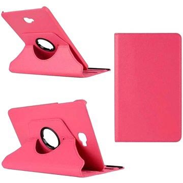 Samsung Galaxy Tab A 10.1 (2016) Rotary Case Hot Pink