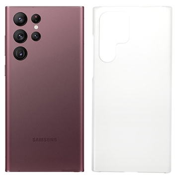 Samsung Galaxy S22 Ultra 5G Plastic Behuizing Doorzichtig