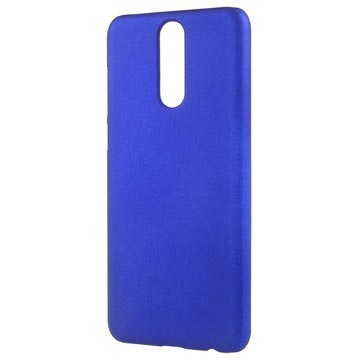 Huawei Mate 10 Lite Geruberiseerd Kunststof Cover Donkerblauw