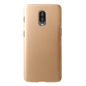 Oneplus 6T Geruberiseerd Kunststof Cover Goud huismerk kopen in de aanbieding Oneplus 6T Geruberiseerd Kunststof Cover Goud huismerk kopen in de aanbieding