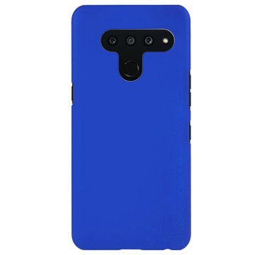 Lg V50 Thinq 5G Geruberiseerd Kunststof Cover Blauw huismerk kopen in de aanbieding