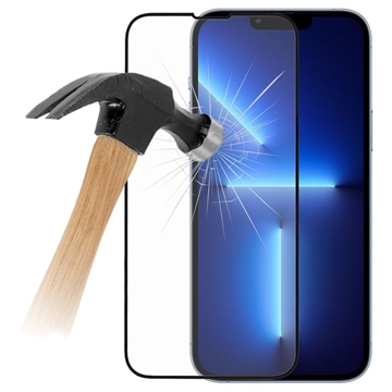 iPhone 13-13 Pro Rurihai Full Cover Glazen Screenprotector Zwarte Rand
