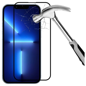 iPhone 15 Pro Max Rurihai Full Cover Glazen Screenprotector Zwarte Rand
