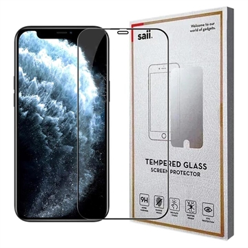 Saii 3D Premium iPhone 12 Glazen Screenprotector 9H 2 St.