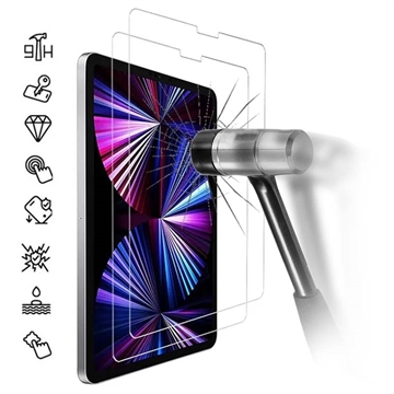 Saii 3D Premium iPad Pro 11 (2021) Glazen Screenprotector 2 St.