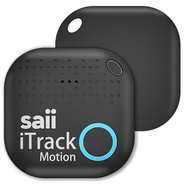 Saii iTrack Motion Alarm Smart Keyfinder Zwart